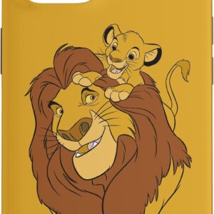 Disney Il Re Leone Simba e Mufasa Padre e Figlio Custodia per iPhone 14