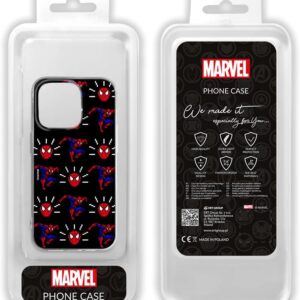 ERT GROUP custodia per cellulare per Iphone 14 PRO originale e con licenza ufficiale Marvel, modello Spider Man 025 adattato in modo ottimale alla forma dello smartphone, custodia in TPU