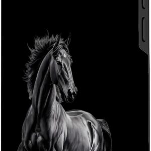 Vintage Texas Western Equitazione Mano Disegnato Selvaggio Cavallo Amante Custodia per iPhone 14 Plus