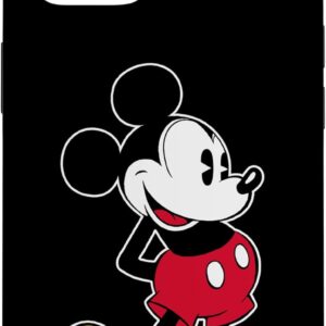 Disney Mickey Mouse Classic Pose Nero Custodia per iPhone 14