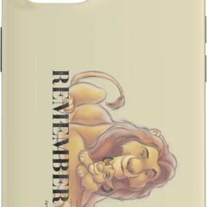 Disney 100 Anniversario Il Re Leone D100 Citazione Remember Custodia per iPhone 14