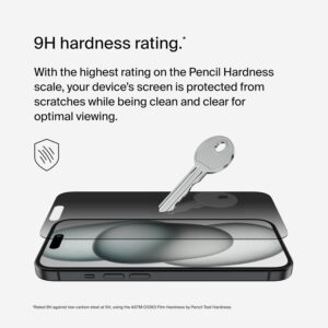 Belkin Screenforce Tempered GL. Privacy iPhone 15/14Pro OVA147ZZ