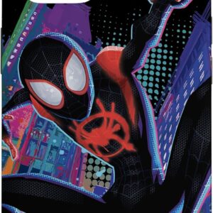 Marvel Spider-Man nella città di Spider-Verse Miles Morales Custodia per iPhone 14