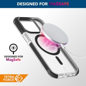cellularline – Tetra Force Strong Guard Mag – iPhone 14 Pro Max – Custodia ultra protettiva, Anti-Shock – Compatibile con Ecosistema Apple Magsafe