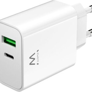 Caricabatterie USB C, Caricatore per iPhone 15/14/13/12/11/Pro/Max/Mini/SE/X/XR/XS/8/7, iPad Pro/Air, Air/Pods Pro, Samsung Galaxy Note, Huawei, XiaoMi etc., 2-porte,30W Type C Super Veloce