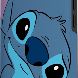 Disney Lilo and Stitch – Cucitura a punto carino, colore: grigio ard Custodia per iPhone 13