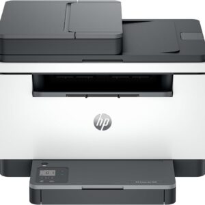 HP LaserJet M235sdw 8J9K7F, Stampante Multifunzione A4, Stampa Fronte e Retro Automatica in Bianco e Nero, 27 ppm, WiFi, Ethernet, USB, ADF, Smart, No Fax, Schermo LCD a icone, Grigia