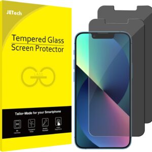 JETech Privacy Pellicola Protettiva per iPhone 16e 2025, iPhone 13/13 Pro 6,1 Pollici, AntiSpy in Vetro Temperato, Pacco da 2