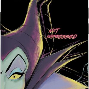 Disney Villains Malefica non impressionato Halloween Custodia per iPhone 13