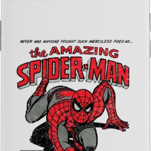 fumetto retrò Marvel Spider-Man Custodia per iPhone 13