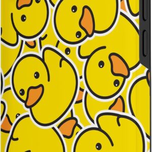 Divertente motivo anatra | Simpatico design di paperella in gomma gialla Custodia per iPhone 14