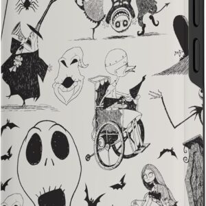 Tim Burton’s The Nightmare Before Christmas – Stampa a inchiostro Custodia per iPhone 13