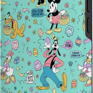 Disney Mickey Mouse and Friends Retro Spring Easter Pattern Custodia per iPhone 13