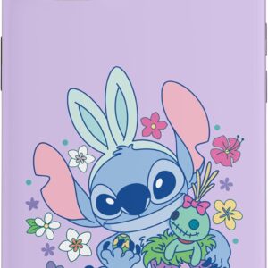 Disney Lilo & Stitch Cute Easter Bunny Stitch and Scrump Custodia per iPhone 13