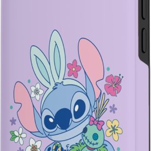 Disney Lilo & Stitch Cute Easter Bunny Stitch and Scrump Custodia per iPhone 13