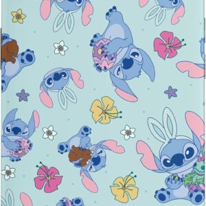 Disney Lilo & Stitch Cute Blue Easter Pastel Stitch Pattern Custodia per iPhone 13