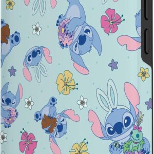 Disney Lilo & Stitch Cute Blue Easter Pastel Stitch Pattern Custodia per iPhone 13
