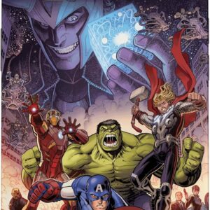 Copertina a fumetti Marvel The Avengers Infinity Saga Custodia per iPhone 13